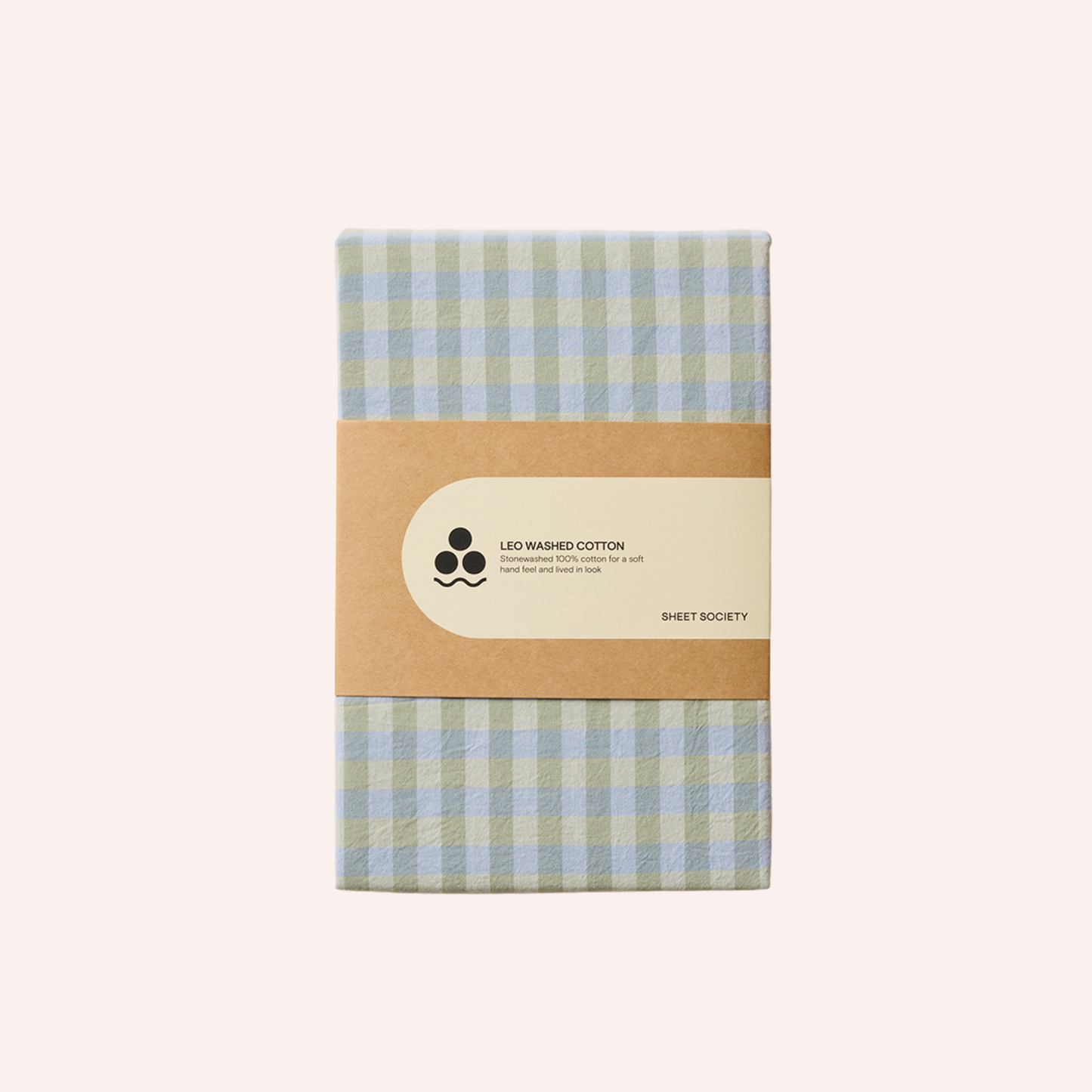 Leo Washed Cotton Fitted Sheet - Elodie