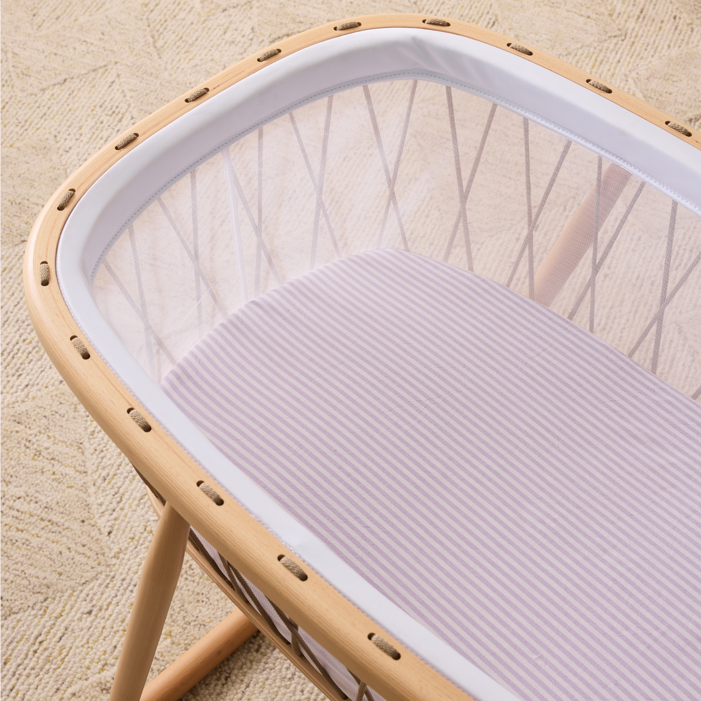 Leo Washed Cotton Fitted Sheet - Rue