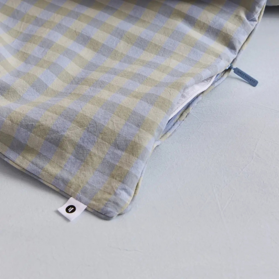 Leo Washed Cotton Quilt Cover - Elodie