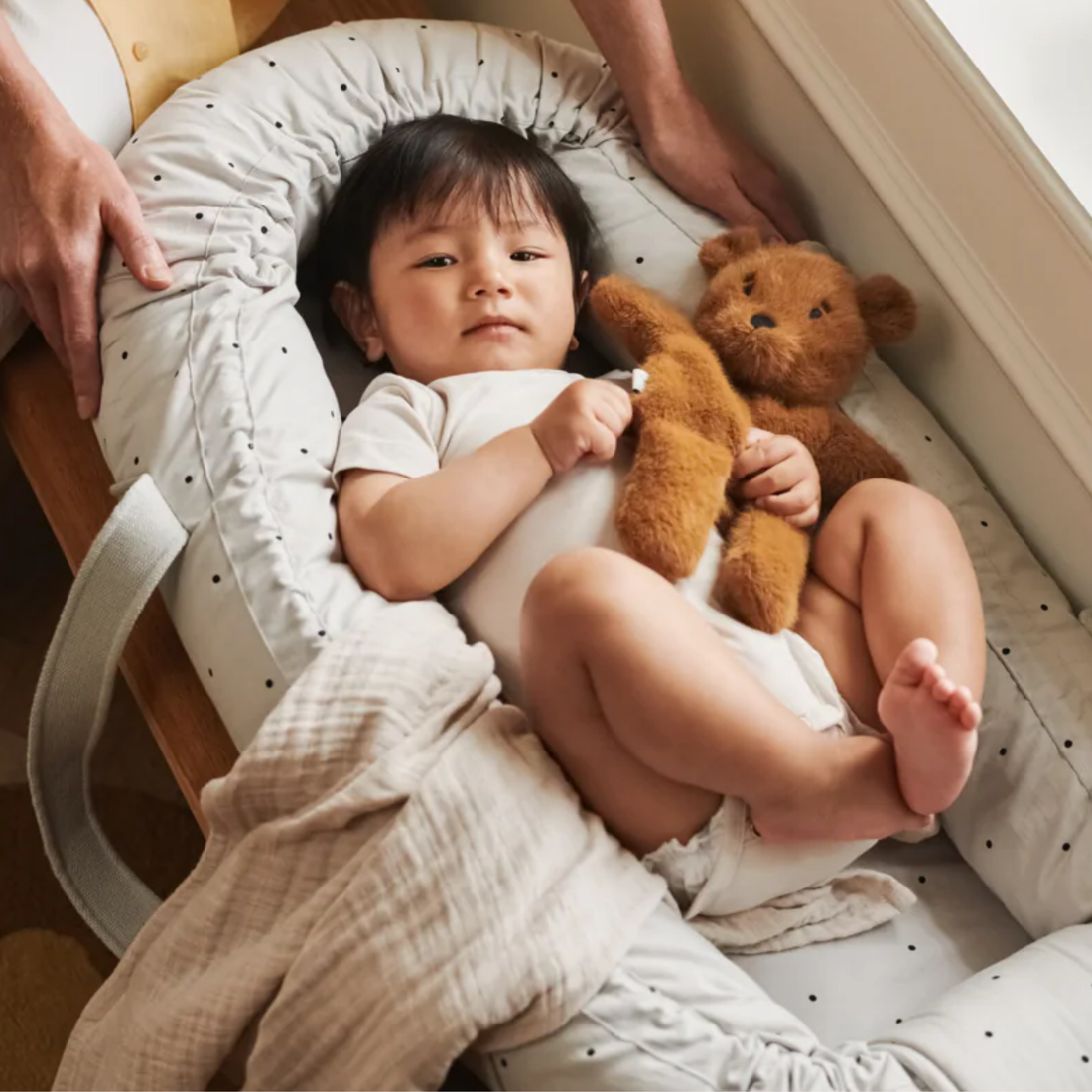 Lewis Muslin Cloth 3 pack - Tuscany Rose Mix