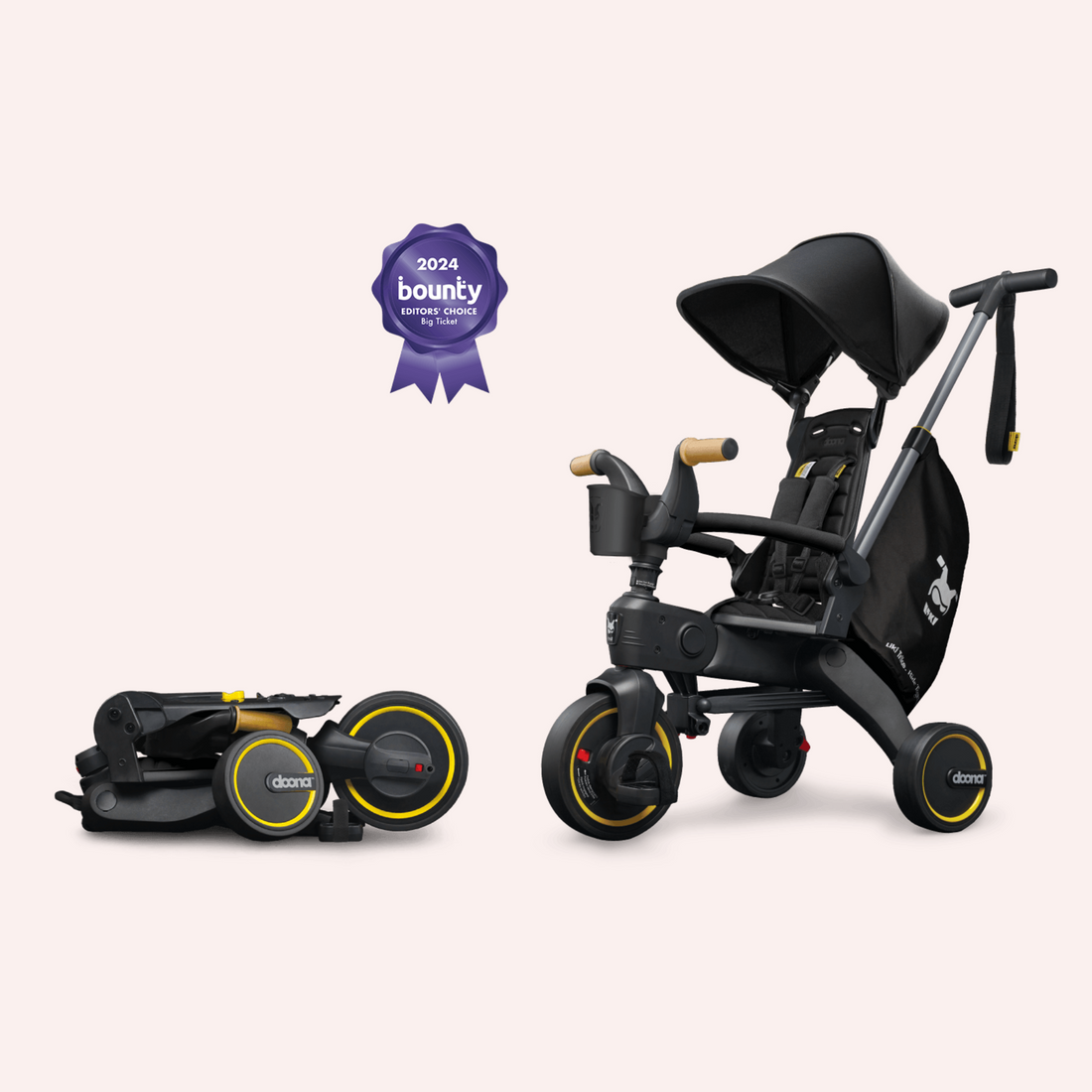 Doona Liki Trike S5 - Nitro Black by Doona | the memo – The Memo Doona Liki Trike S5 - Nitro Black by Doona | the memo – The Memo