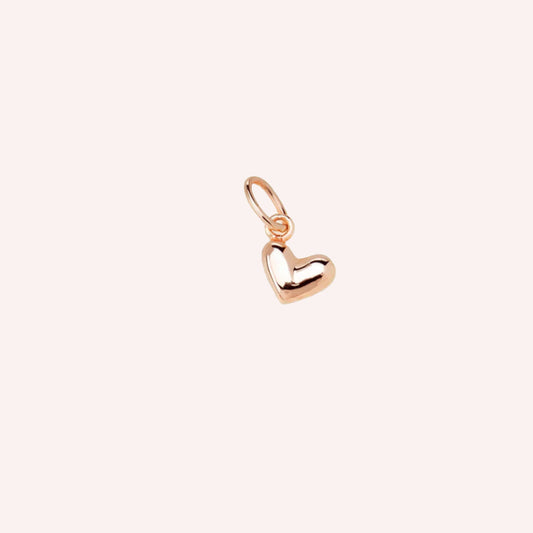 Mini Heart Pendant - Rose Gold