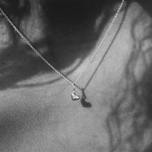 Mini Heart Pendant - Yellow Gold