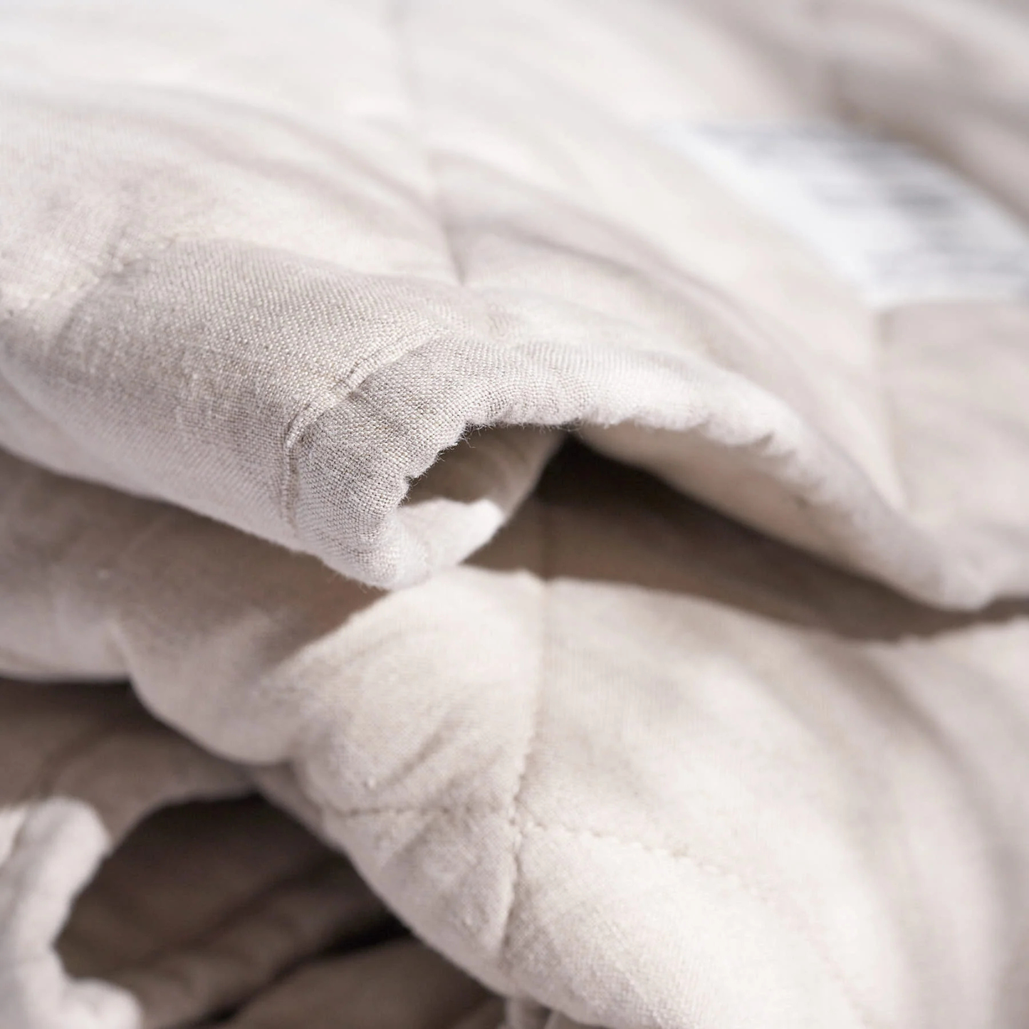 Linen Baby Play Mat - Natural