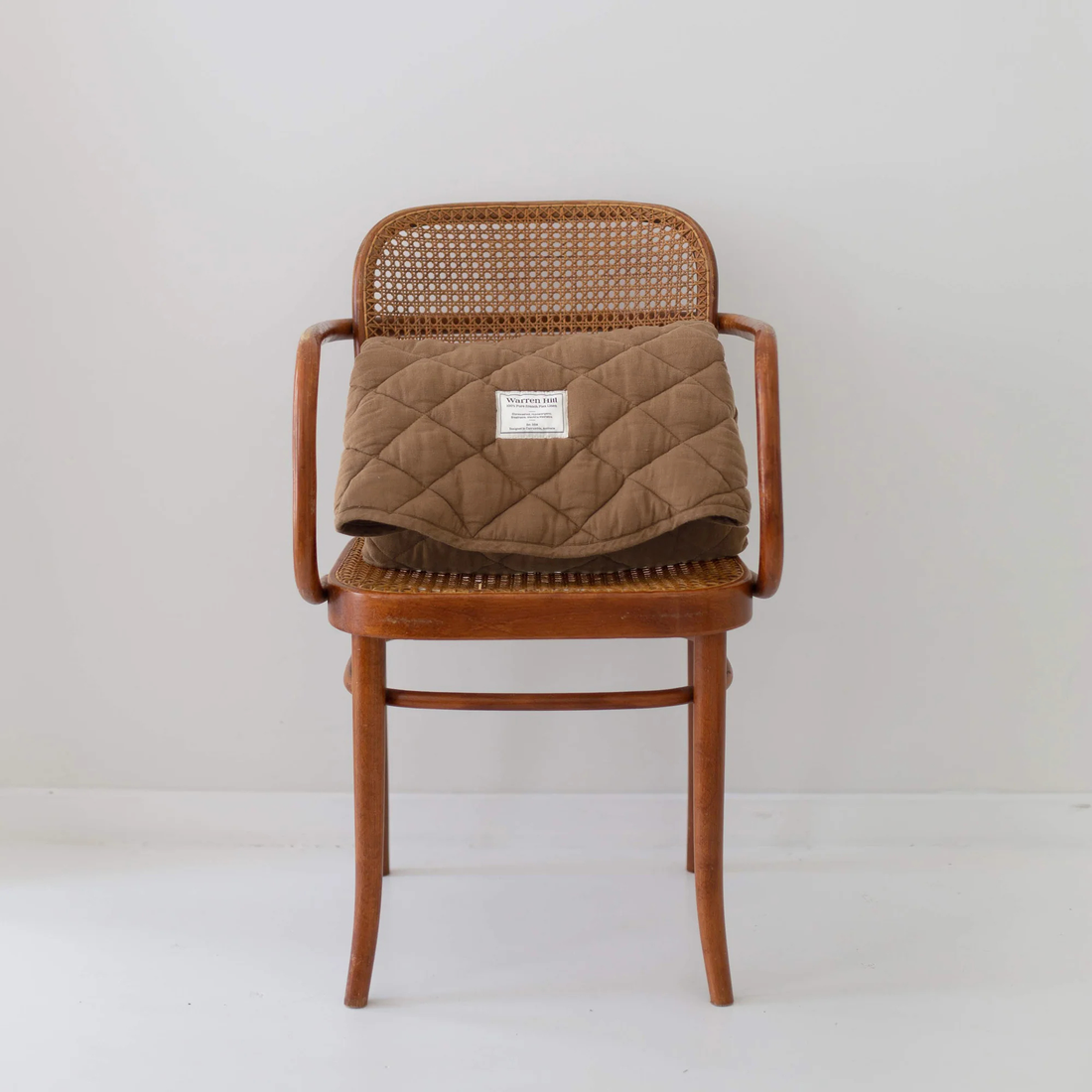Linen Baby Play Mat - Walnut