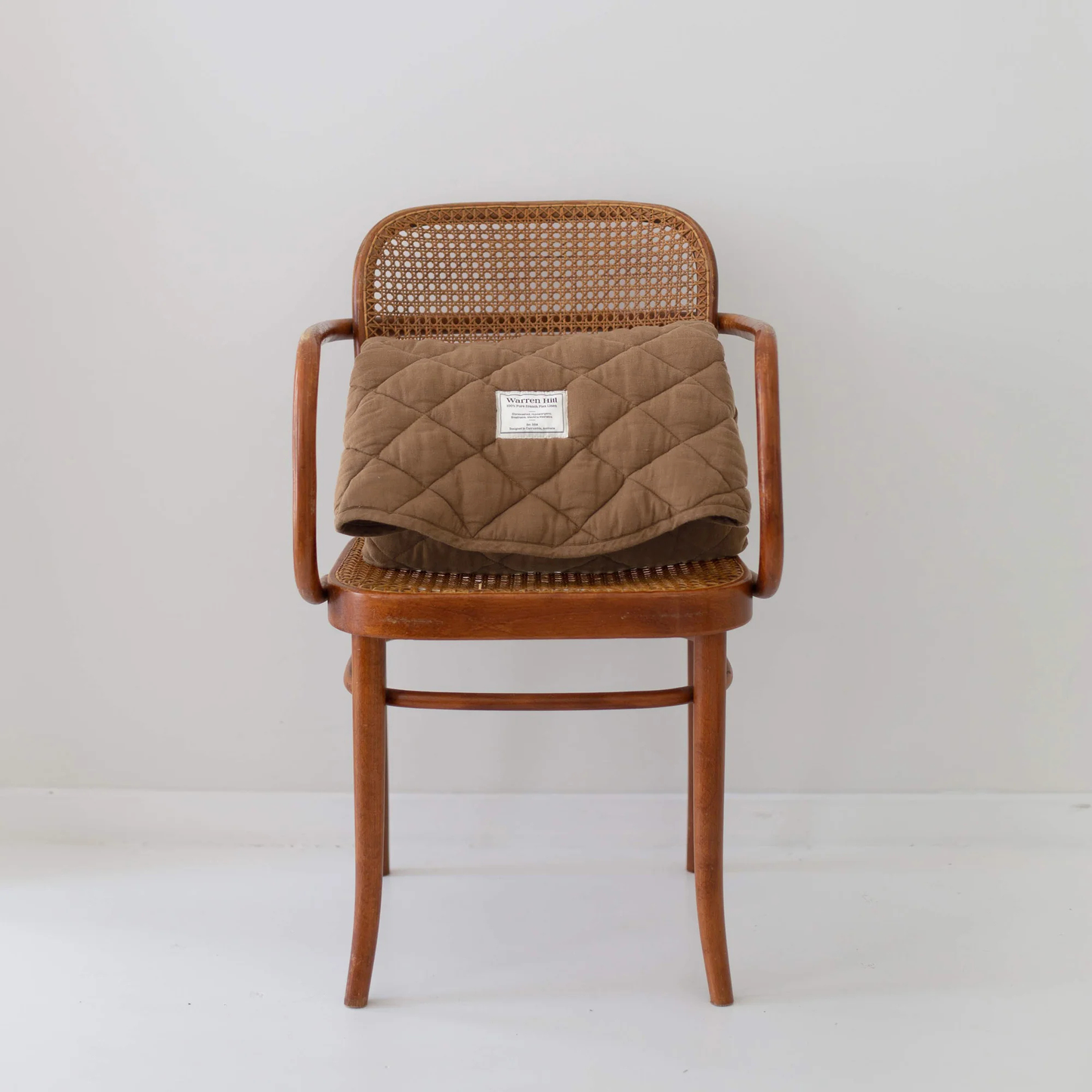 Linen Baby Play Mat - Walnut