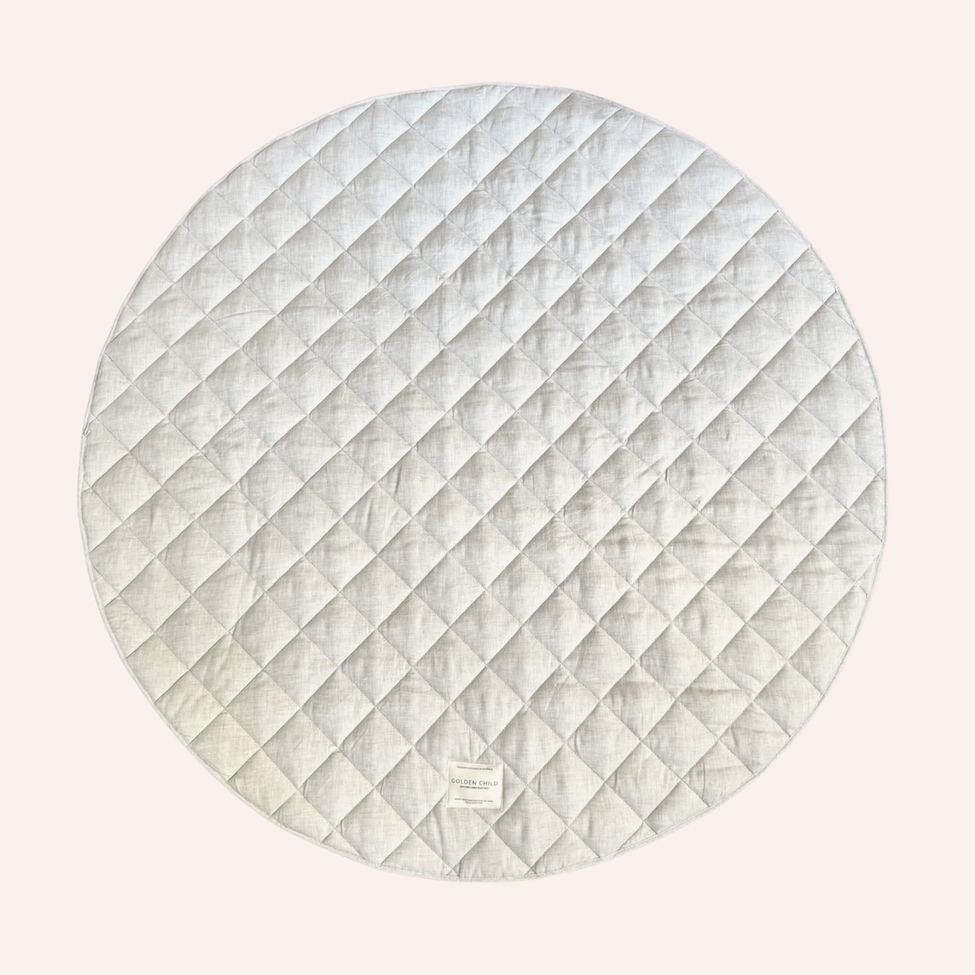 Linen Play Mat - Oatmeal