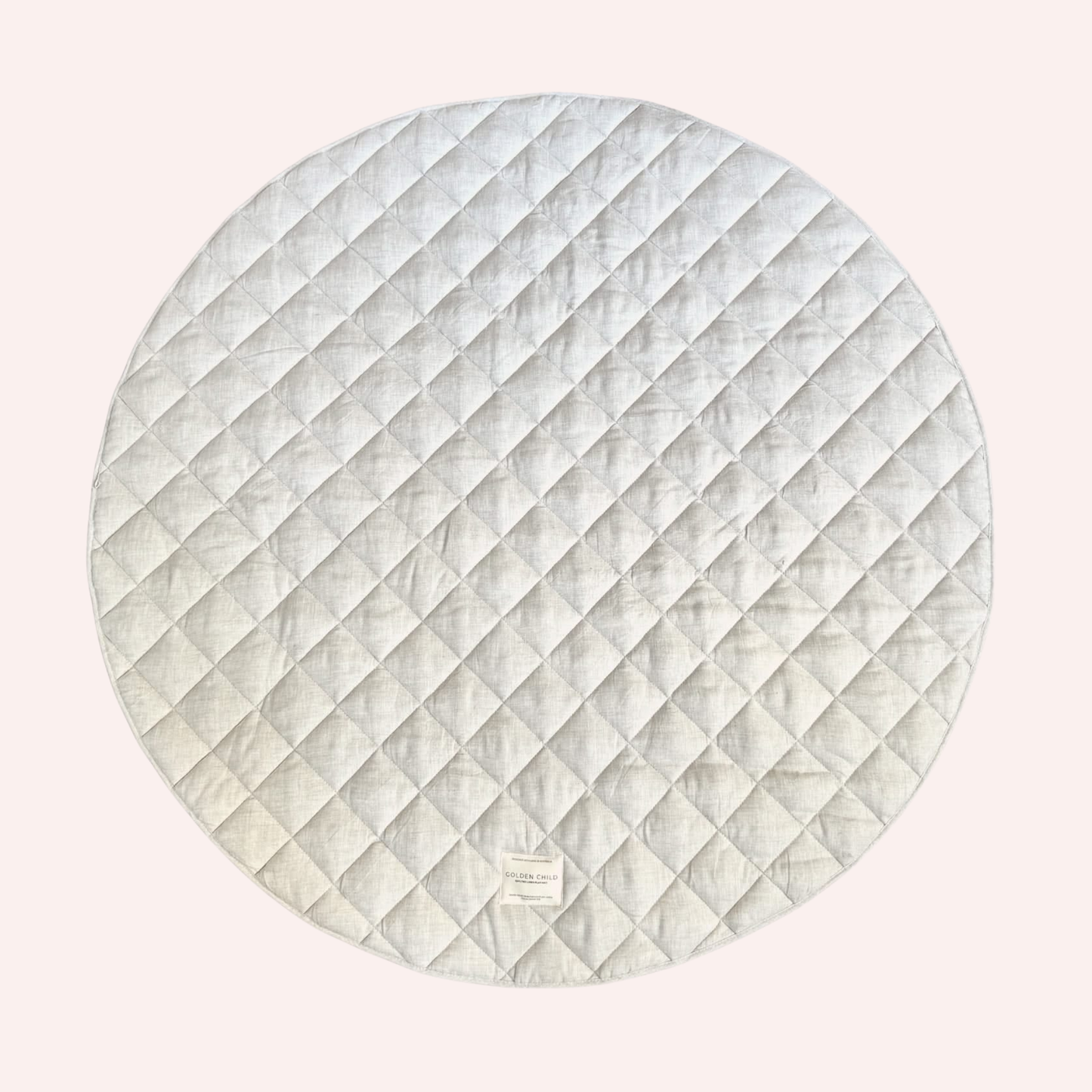 Linen Play Mat - Oatmeal
