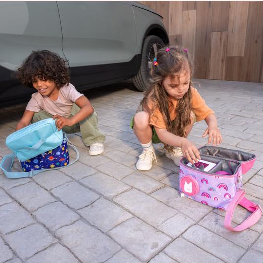 Listen & Go Bag for Toniebox - Blue Stargazing