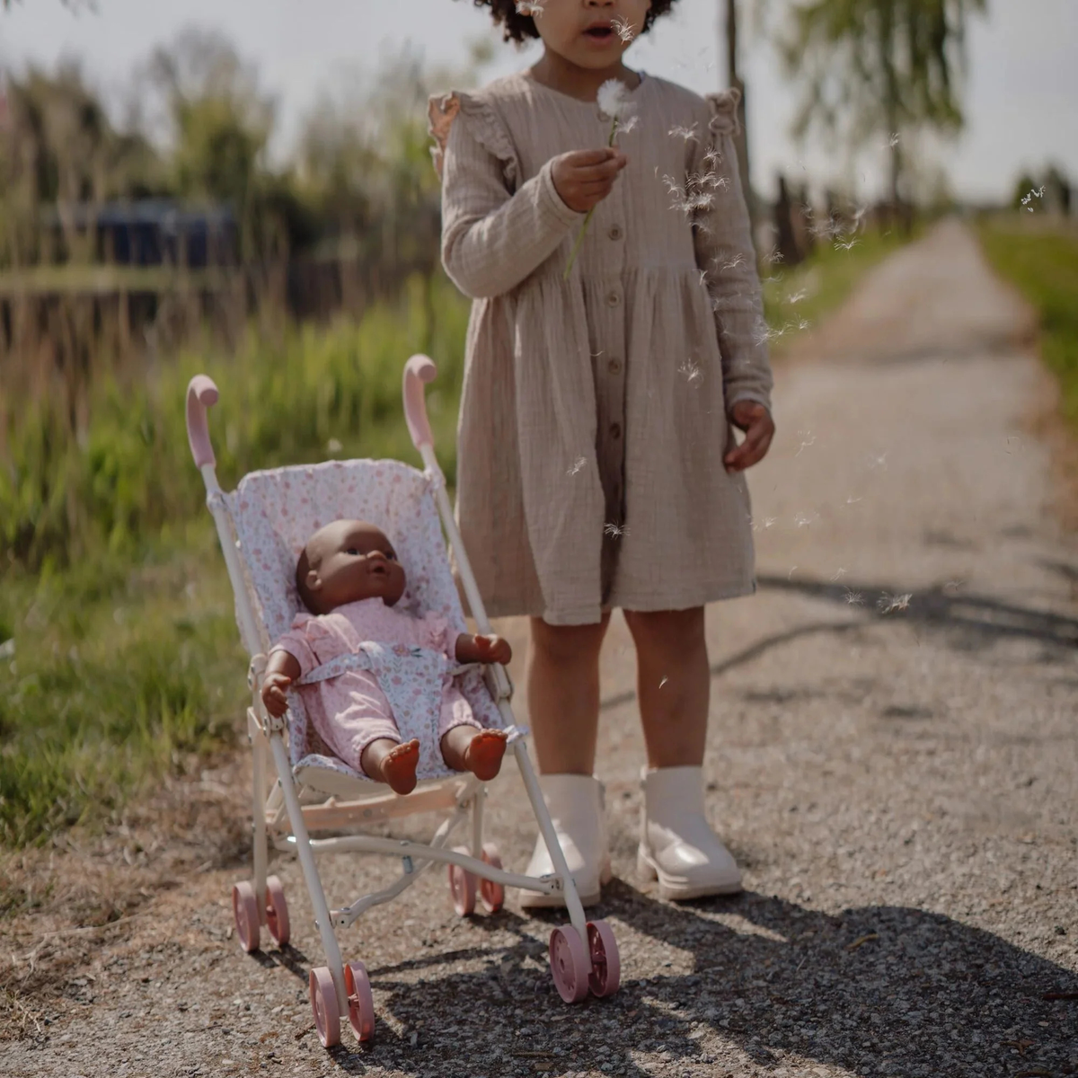 Little Doll Stroller - Floral