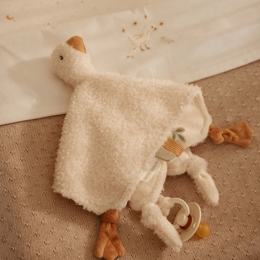 Little Dutch Cuddle Cloth Baby Goose