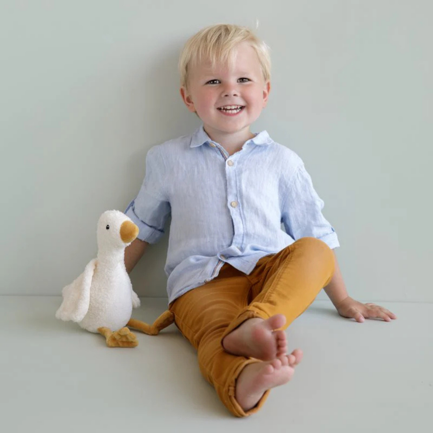 Little Dutch Cuddly Baby Goose