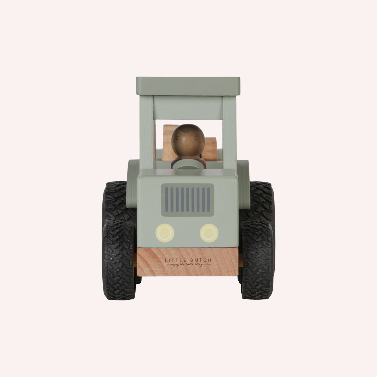 Little Farm Tractor With Trailer