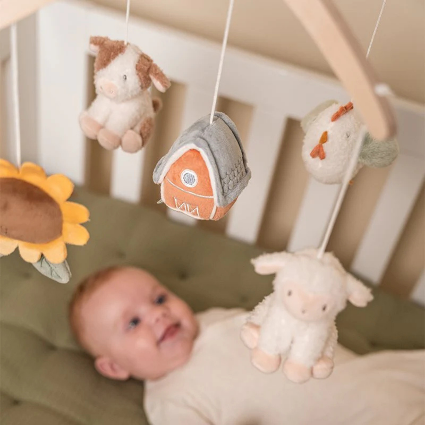 Little Farm Wooden Music Mobile