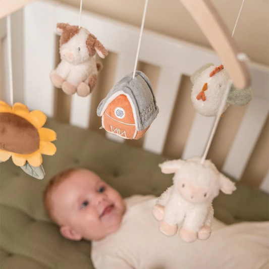 Little Farm Wooden Music Mobile