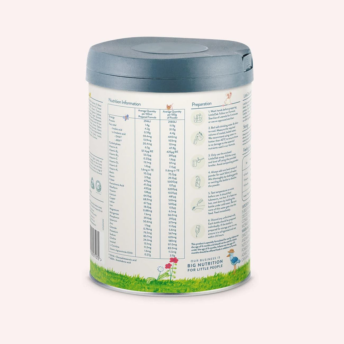 Little Oak Natural Goat Milk Formula - Follow-on Formula (Stage 2)