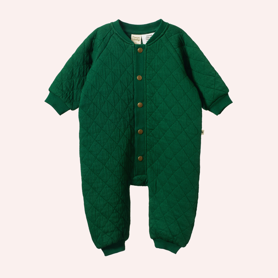 Long Sleeve Juno Romper Quilted - Eden