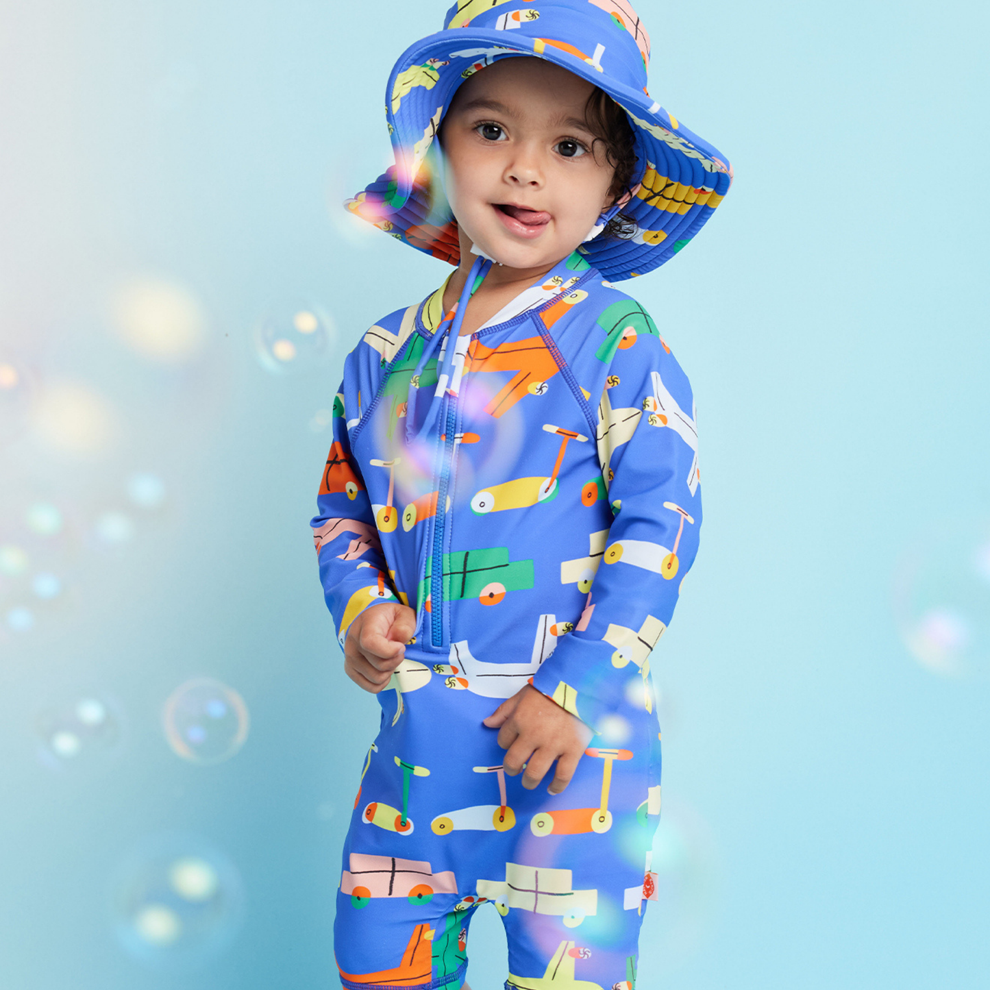 Long Sleeve Rash Suit - Beep Beep