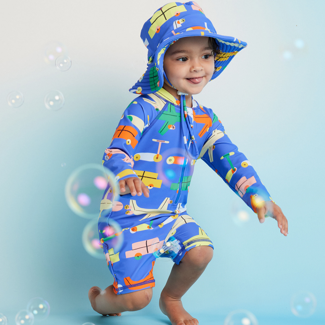 Long Sleeve Rash Suit - Beep Beep