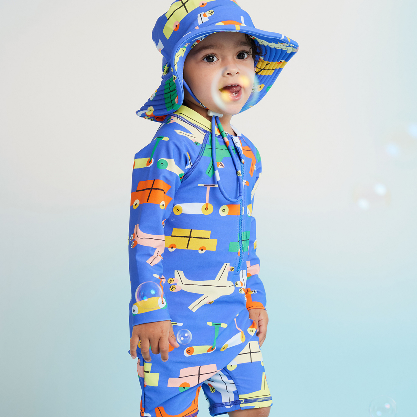 Long Sleeve Rash Suit - Beep Beep