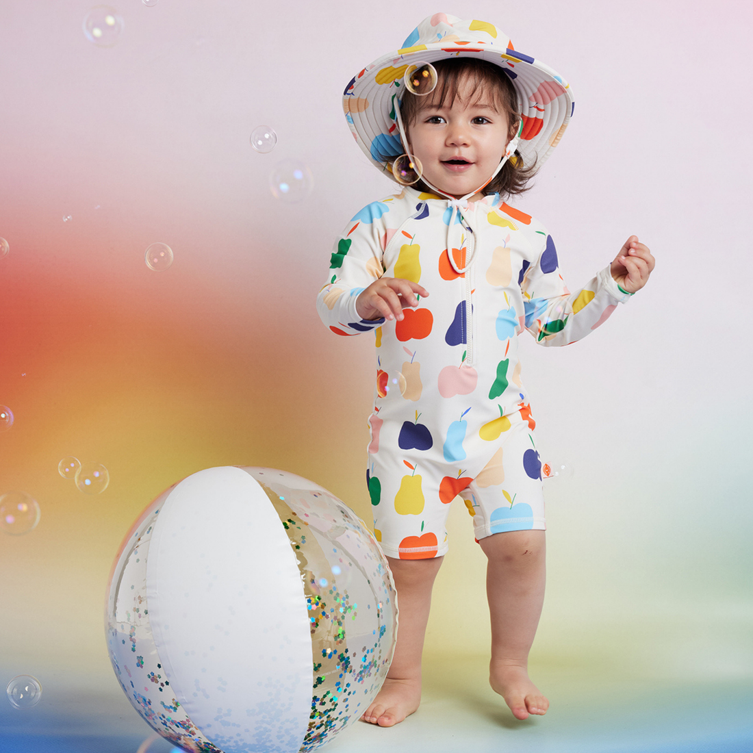 Long Sleeve Rash Suit - Tiny Orchard