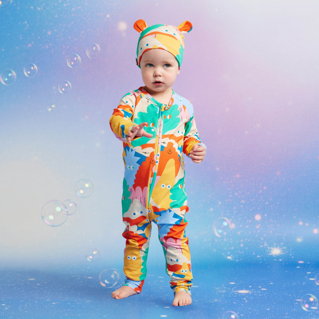 Long Sleeve Romper - Mount Wiggly