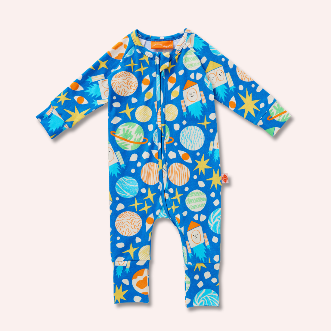 Long Sleeve Romper - See You In Space
