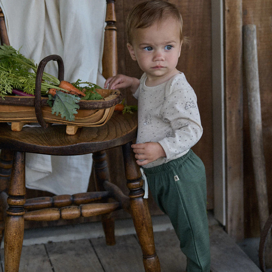 Long Sleeve Bodysuit - Bramble Burrow Print
