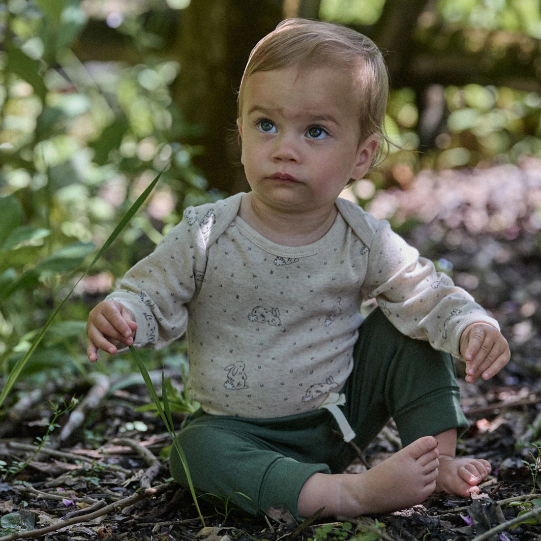 Long Sleeve Bodysuit - Bramble Burrow Print
