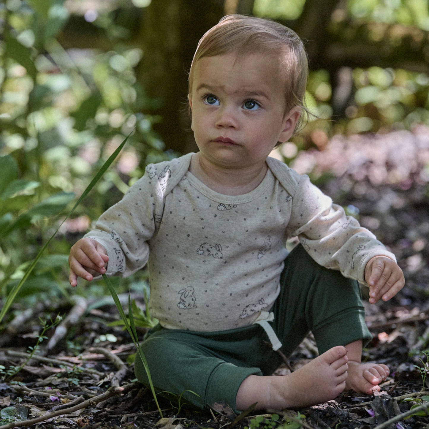 Long Sleeve Bodysuit - Bramble Burrow Print