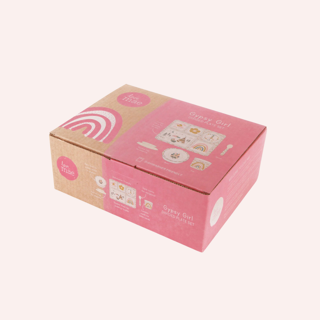 Divided Plate Set - Gypsy Girl