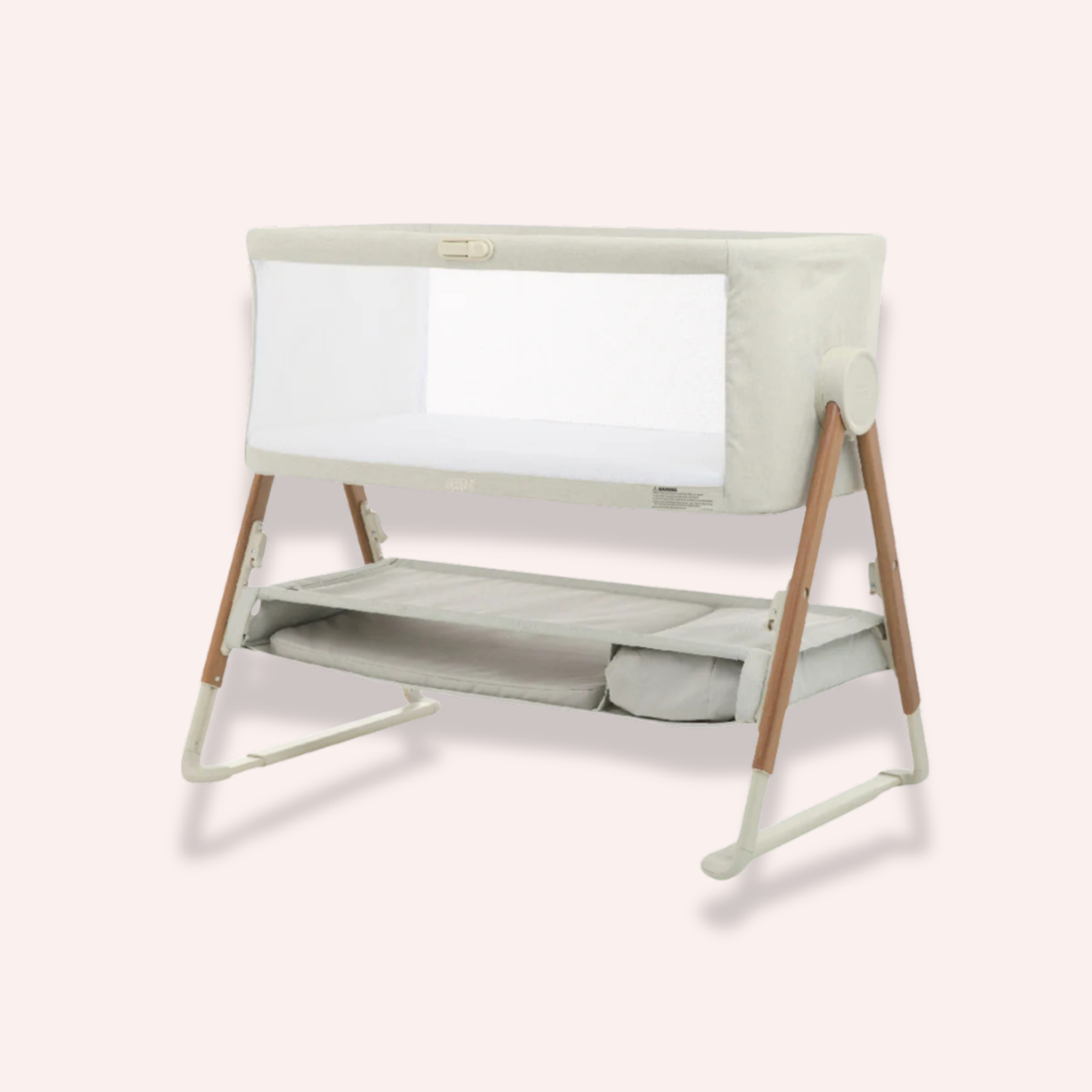 Lua Bedside Crib - Beige