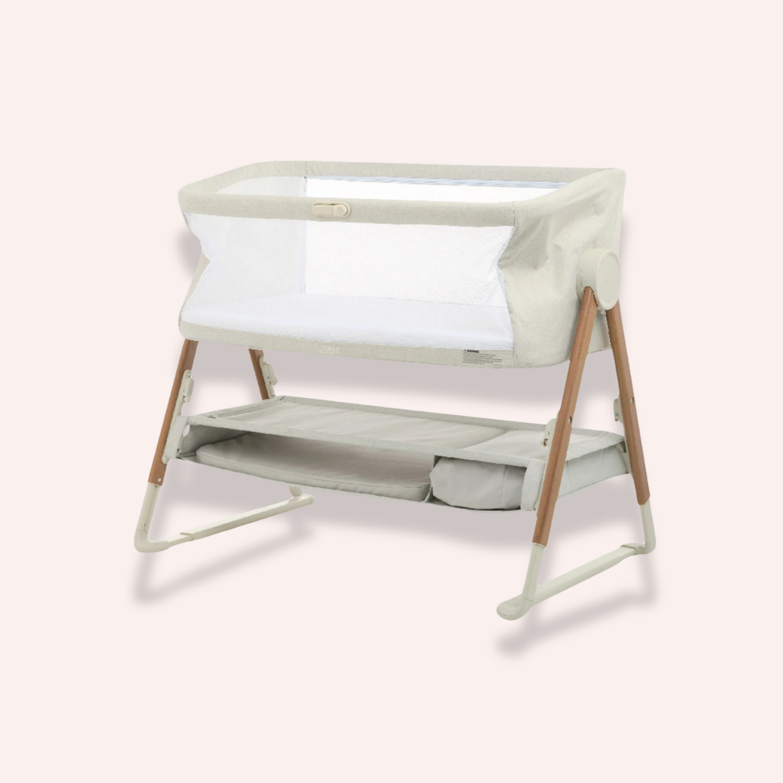 Lua Bedside Crib - Beige