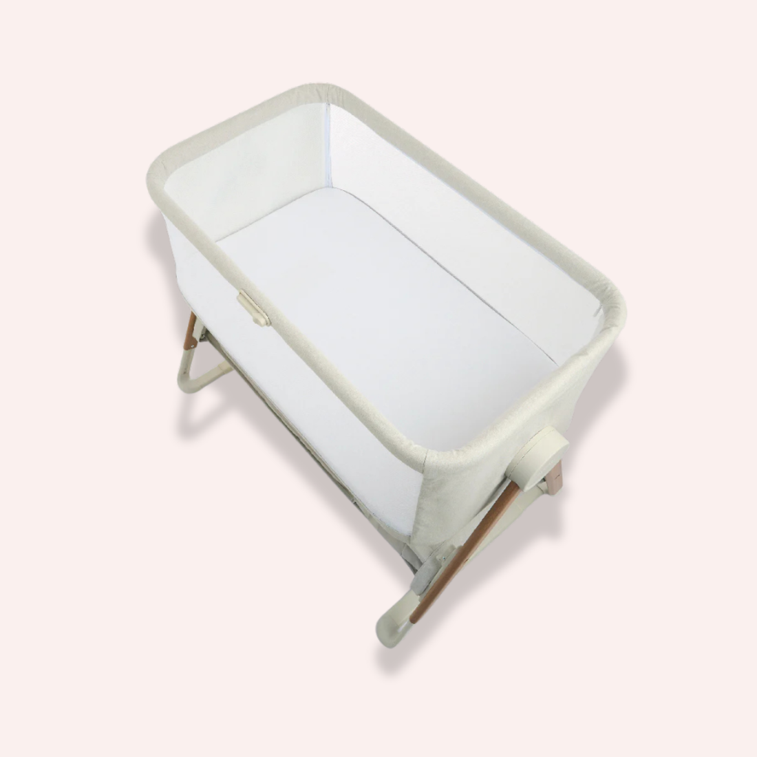 Lua Bedside Crib - Beige