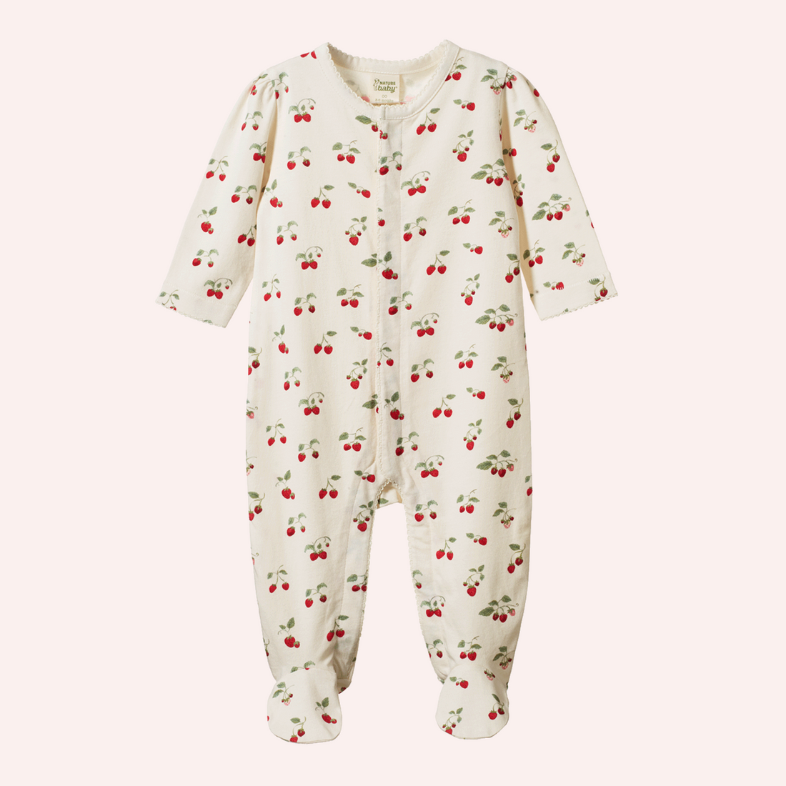 Lucy Suit - Strawberry Blush Print