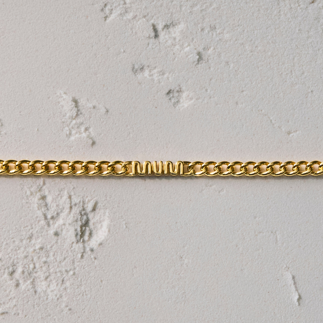 MUM Chain Bracelet - Gold