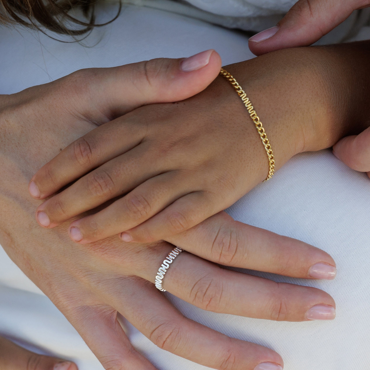 MUM Chain Bracelet - Gold
