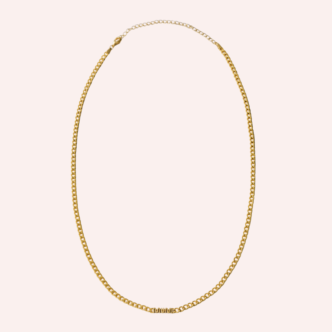 MUM Chain Necklace - Gold