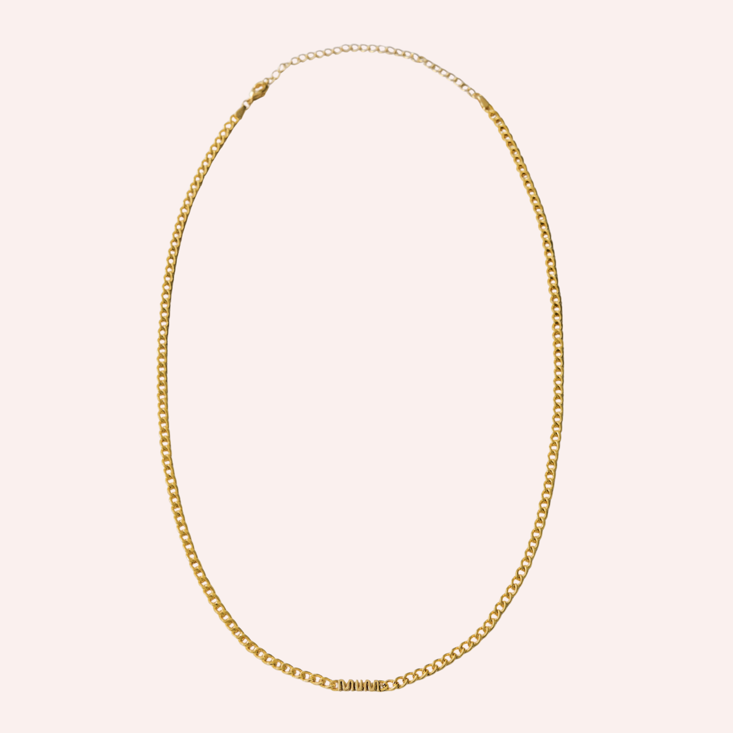 MUM Chain Necklace - Gold