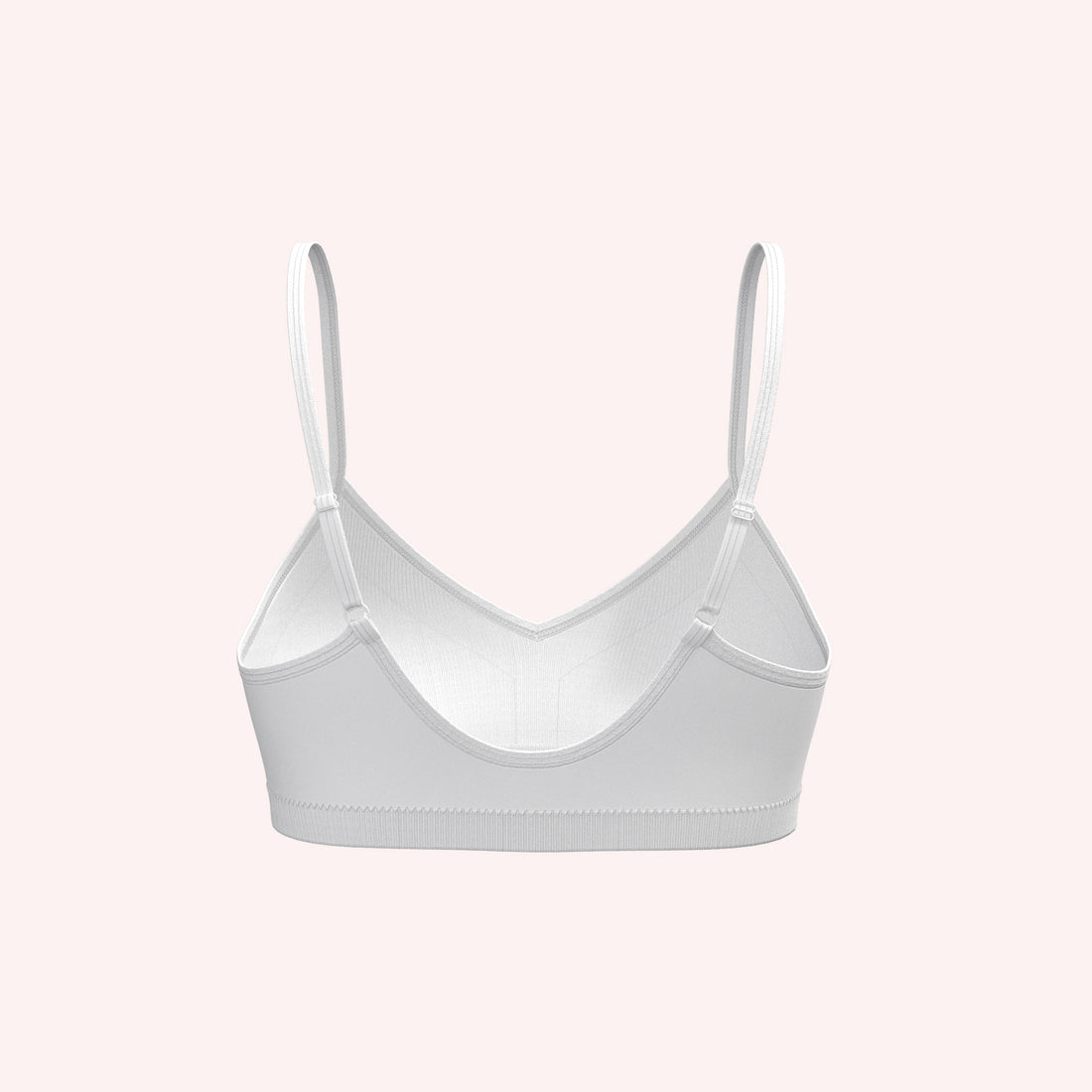 Triangle Bra - White