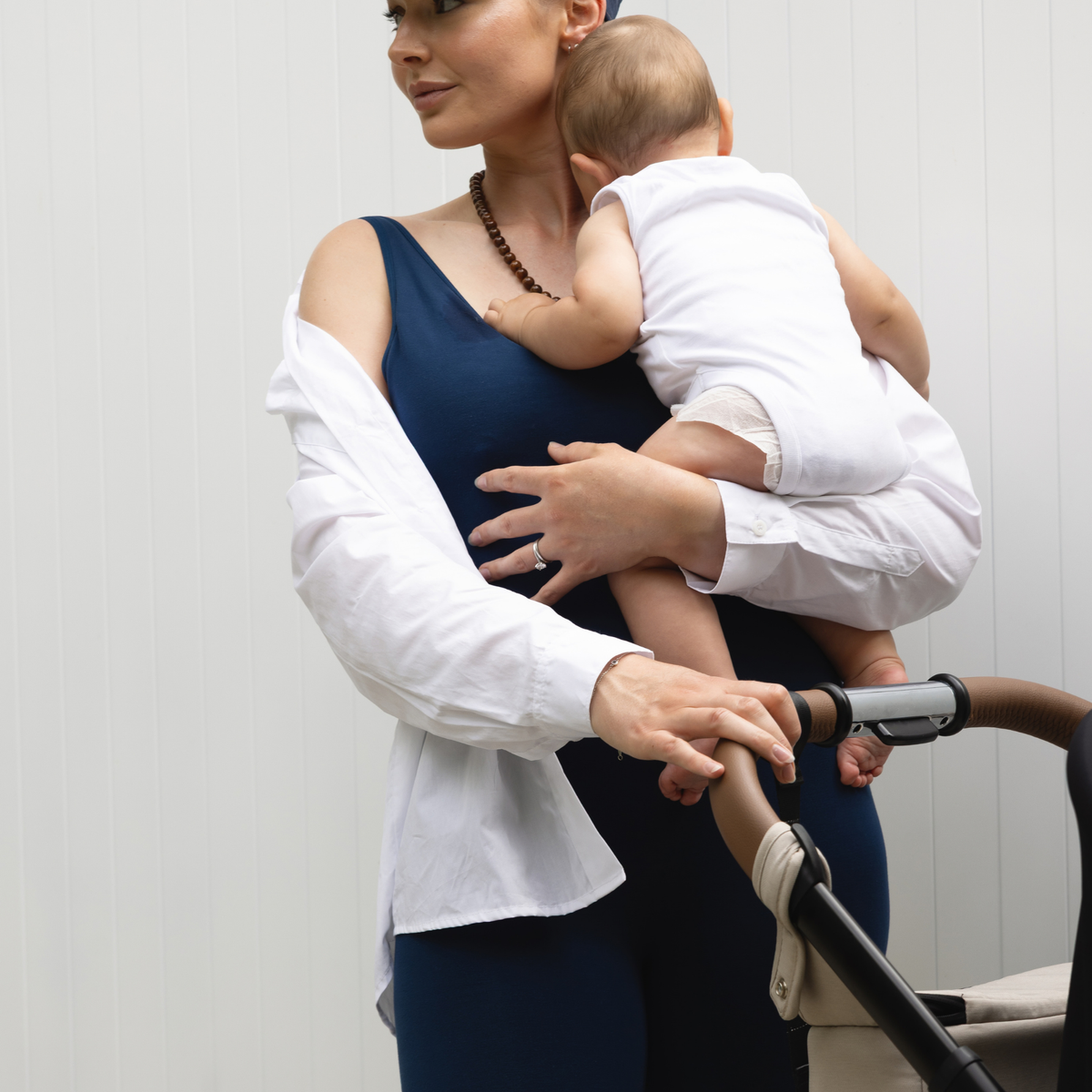 Leakproof Bump-to-Baby Bodysuit - Navy
