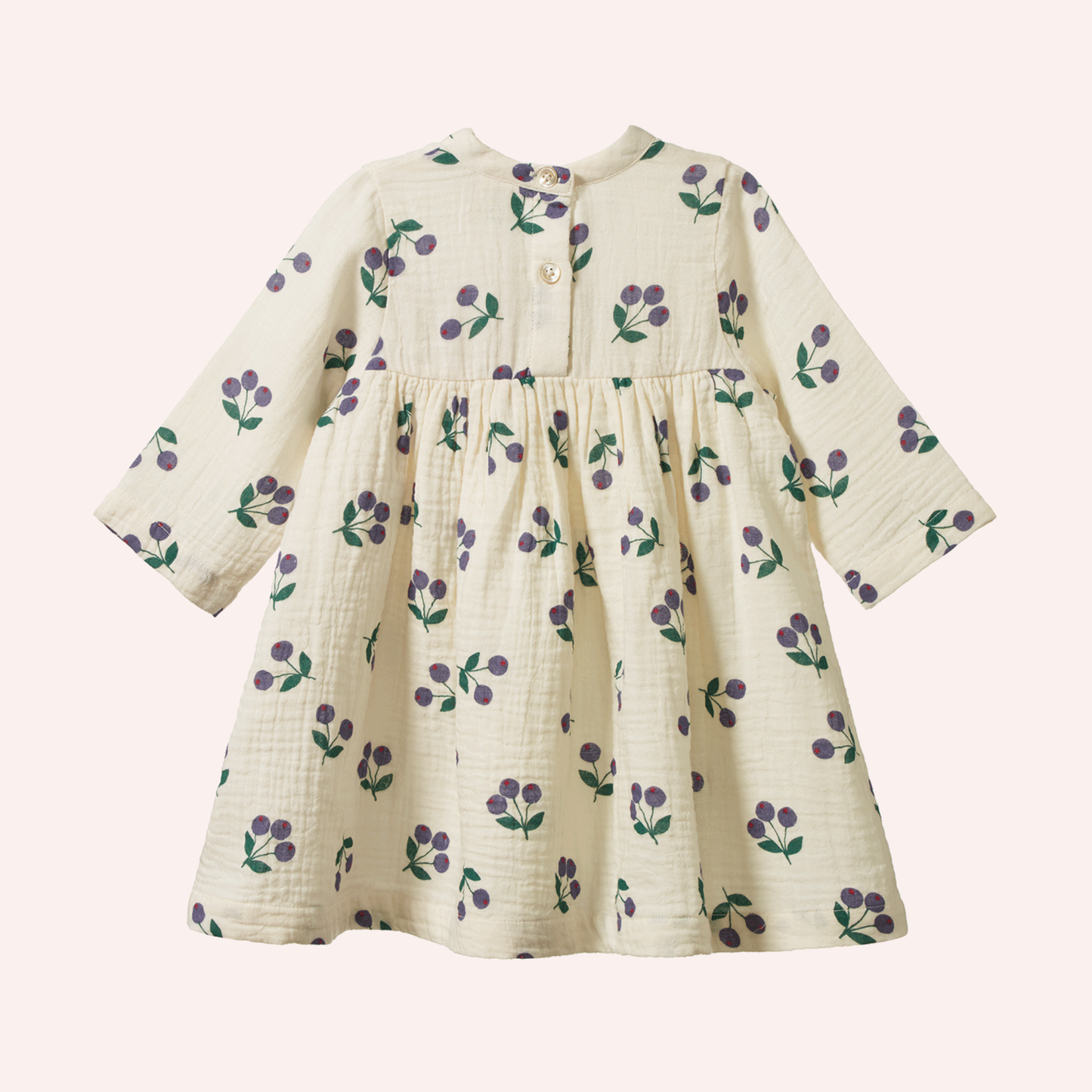 Mabel Dress - Winter Berry Natural Print