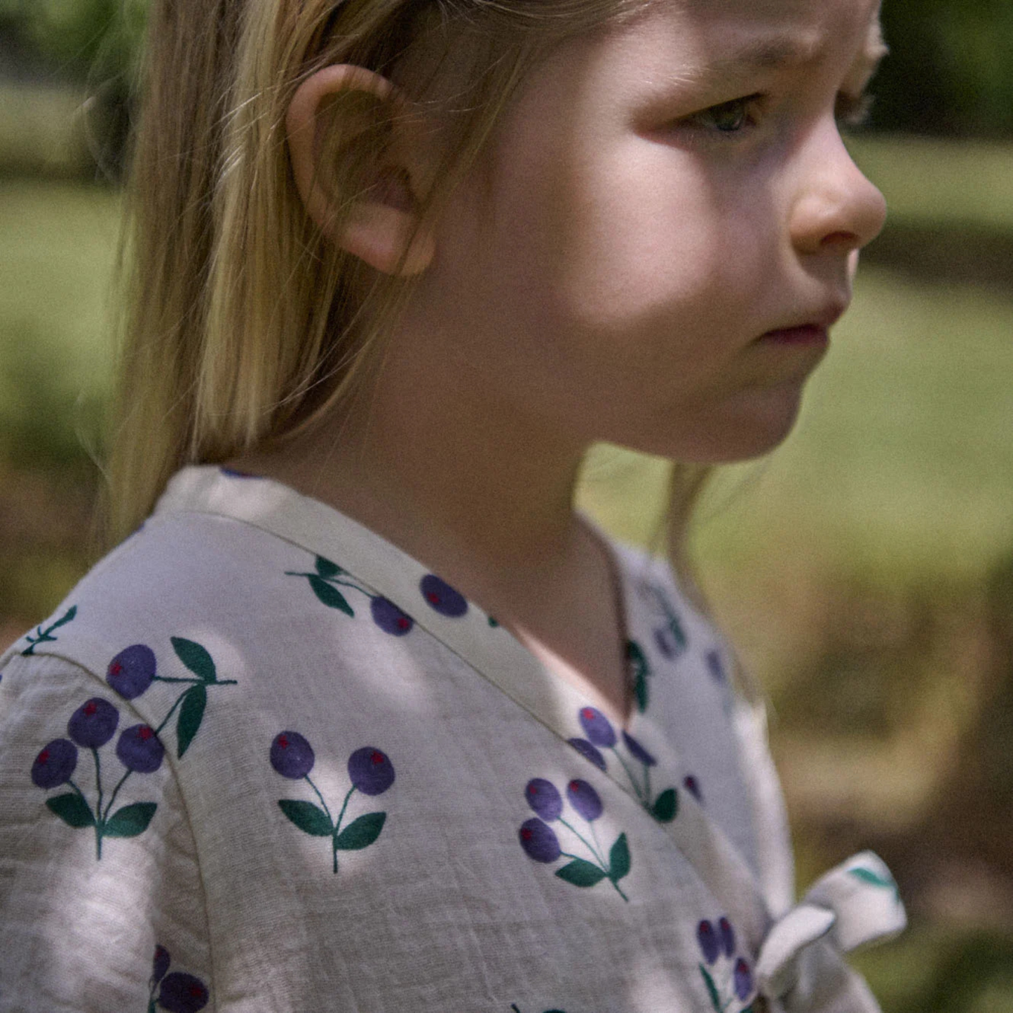 Mabel Dress - Winter Berry Natural Print