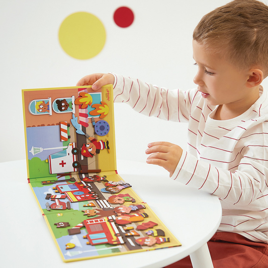 Magnetic Story - Firefighters