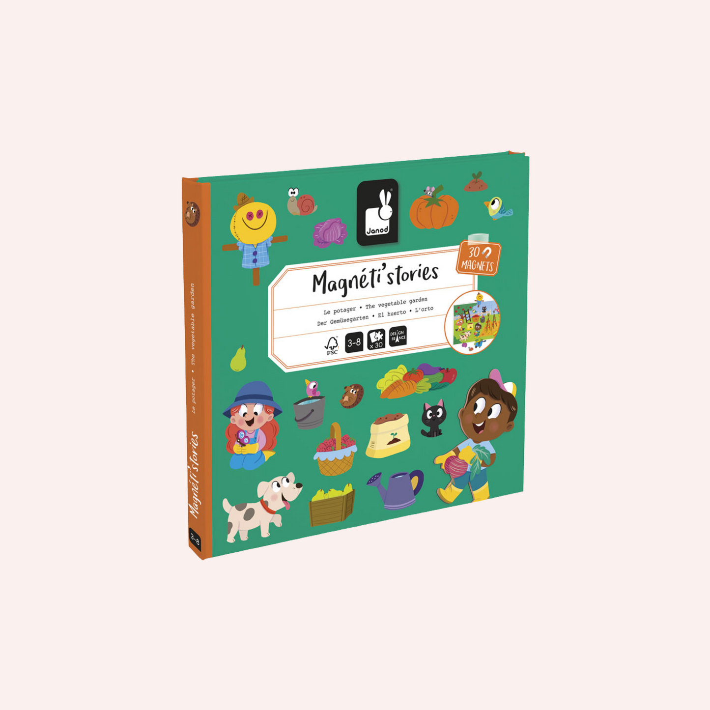 Magnetic Story - Vegetable Garden
