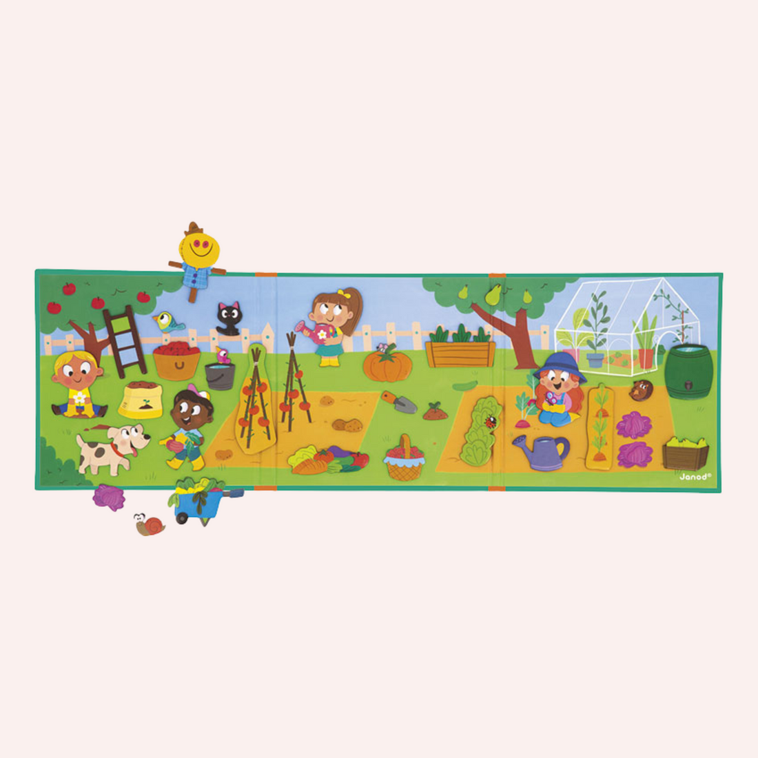 Magnetic Story - Vegetable Garden