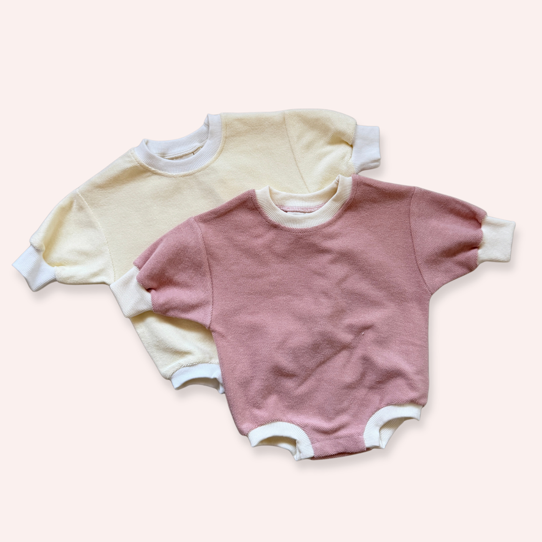 Maisie French Terry Bodysuit - Pink