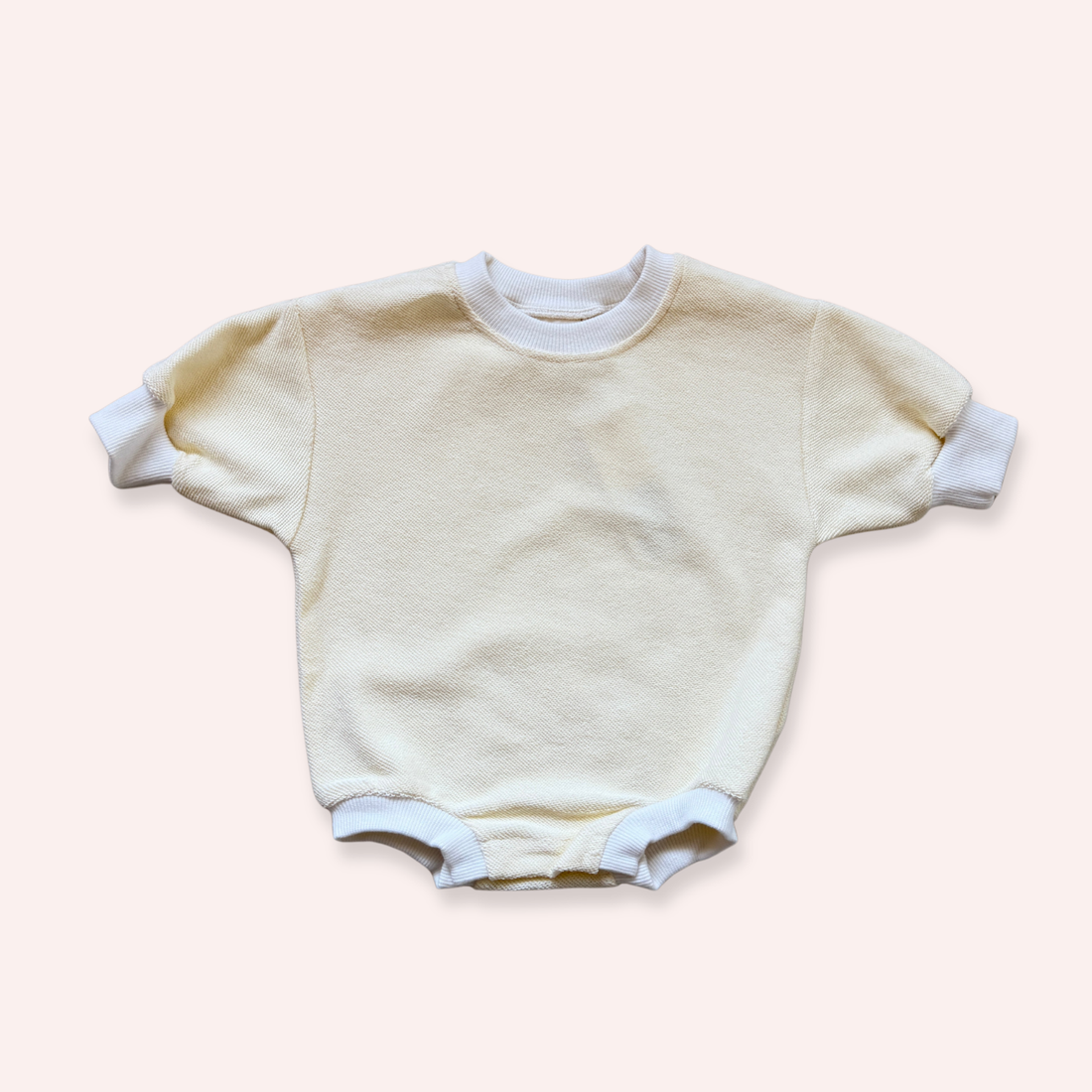 Maisie French Terry Bodysuit - Butter