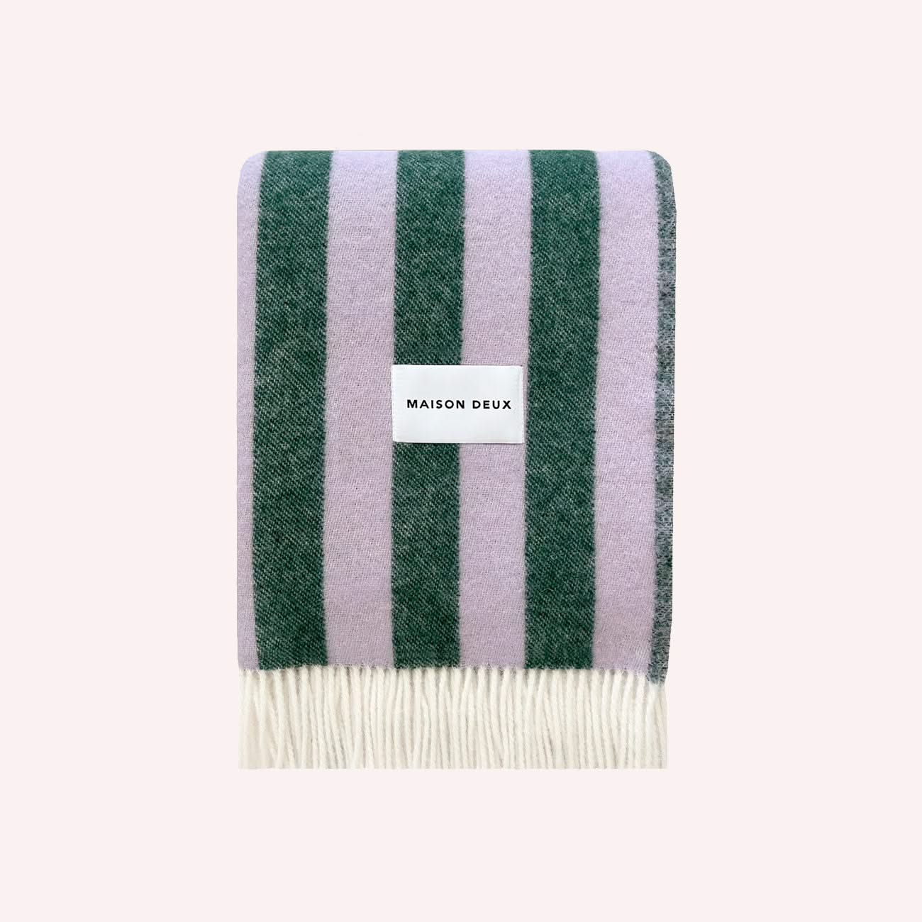 Candy Blanket Lilac/Green by Maison Deux the memo The Memo