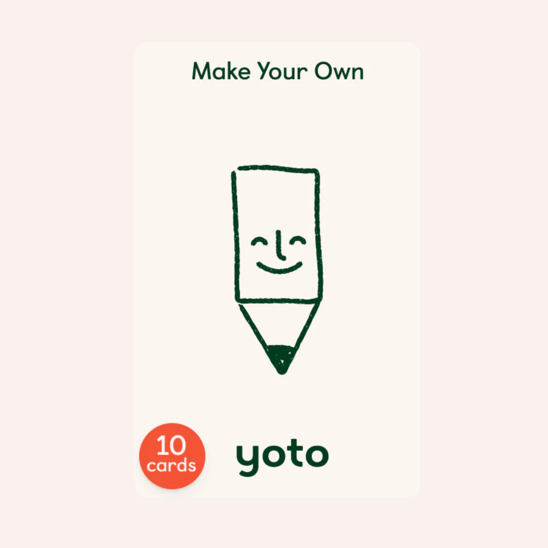 Yoto Card - Make Your Own Cards - Pack of 10